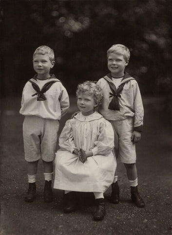 King George VI; Princess Mary, Countess of Harewood; Prince Edward, Duke of Windsor (King Edward VIII) NPG x26026