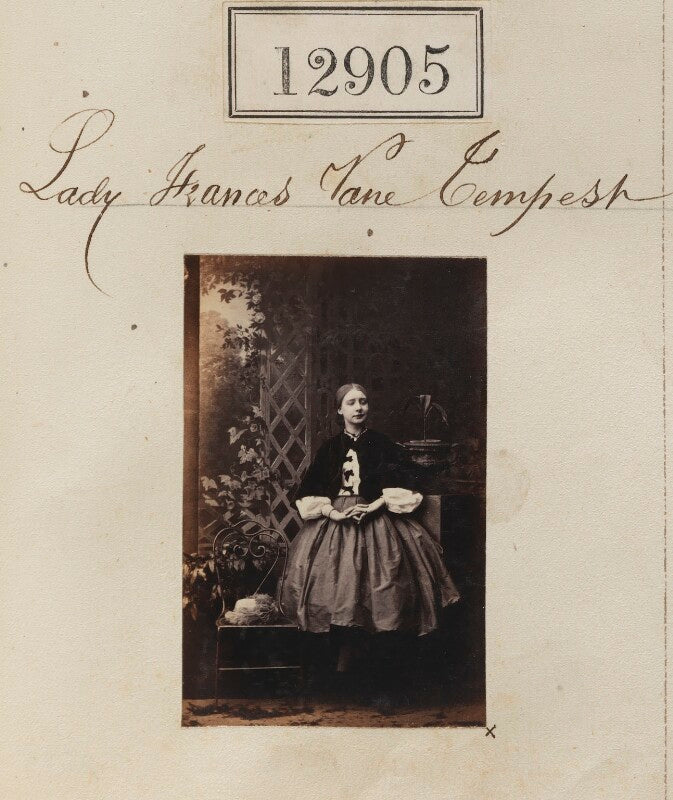 Lady frances cornelia harriet emily vane tempest npg ax62546