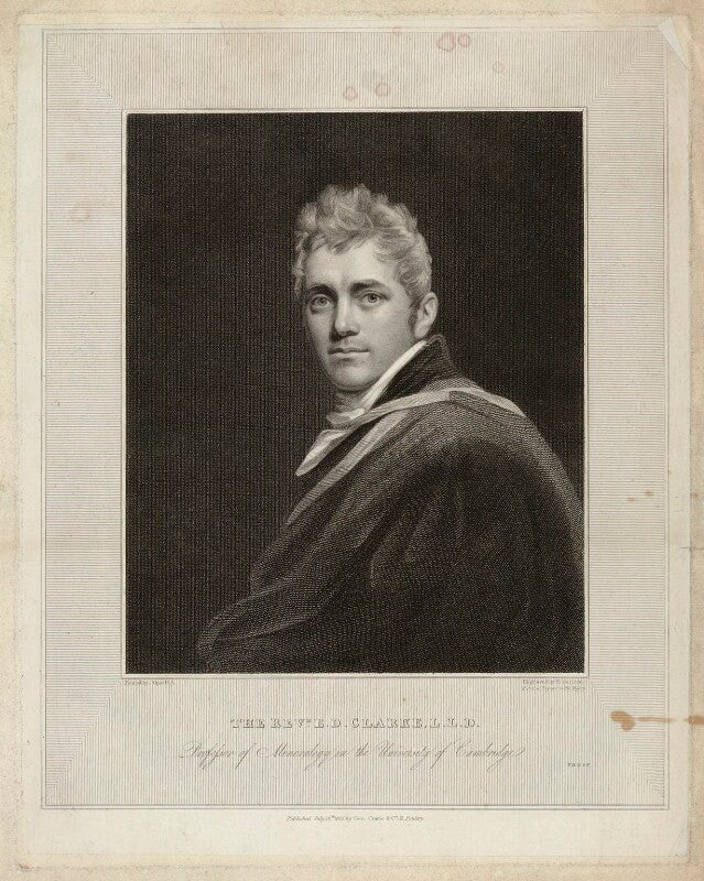 Edward daniel clarke npg d33286