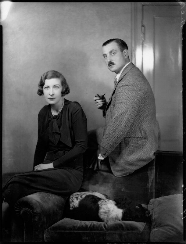 Princess kate fazil (née stevens); prince ibrahim fazil npg x152044