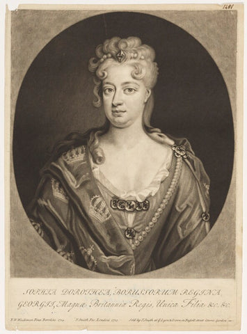 Sophia Dorothea, Queen of Prussia NPG D9124