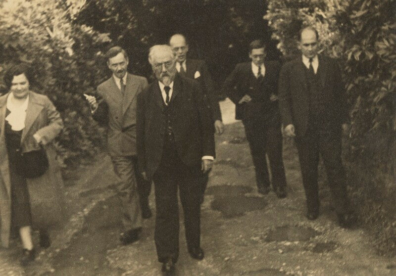 Sidney james webb, baron passfield with others npg p1292(75)