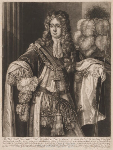 Charles Talbot, 1st Duke of Shrewsbury NPG D40716