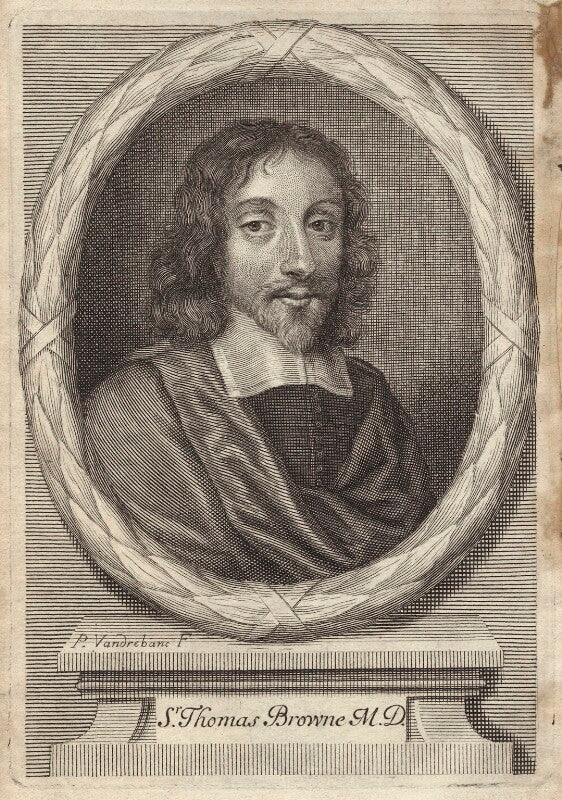 Sir thomas browne npg d30051