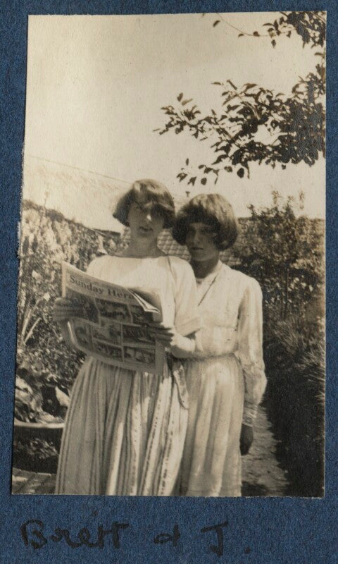 Dorothy brett; julian vinogradoff (née morrell) npg ax140702