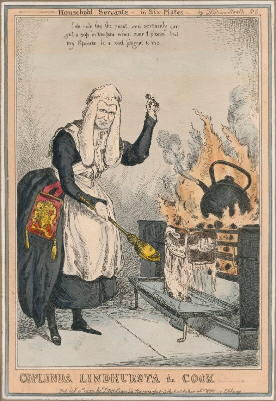 John singleton copley, baron lyndhurst ('coplinda linhursta the cook') npg d48885