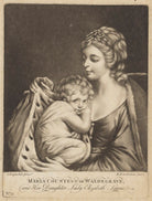 Elizabeth Laura (Waldegrave), Countess Waldegrave; Maria (née Walpole), Duchess of Gloucester and Edinburgh NPG D10800
