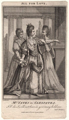 Mary Ann Yates as Cleopatra in Dryden's 'All for Love' NPG D8900