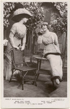 Amy Evans as 'Princess Helena' and Lily Elsie as 'Franzi' in 'A Waltz Dream' NPG x201082