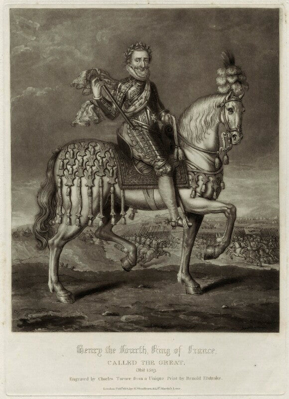 Henri IV, King of France NPG D25625