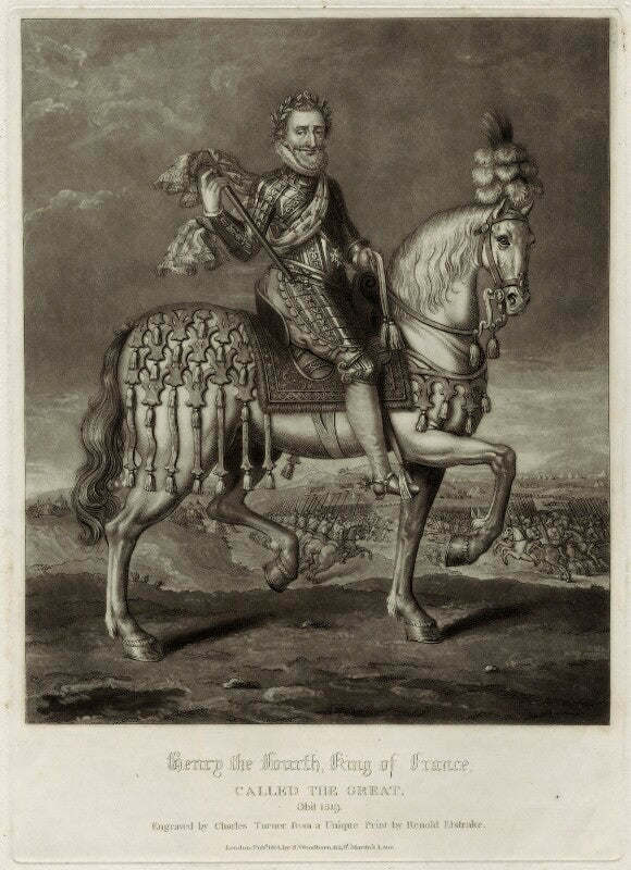 Henri iv, king of france npg d25625