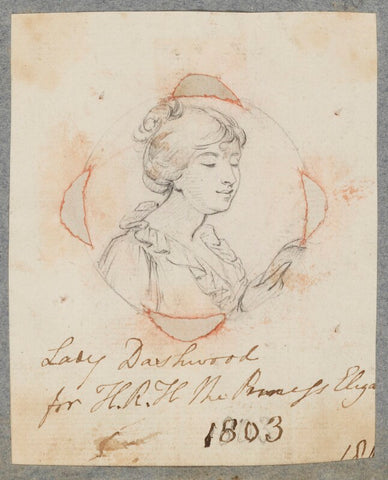 Mary Anne (née Broadhead), Lady Dashwood NPG D17291