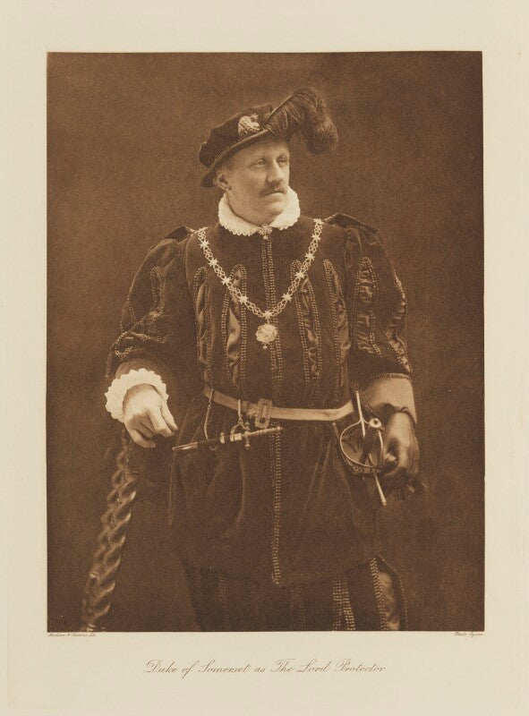 Algernon st maur, 15th duke of somerset as the lord protector npg ax135778