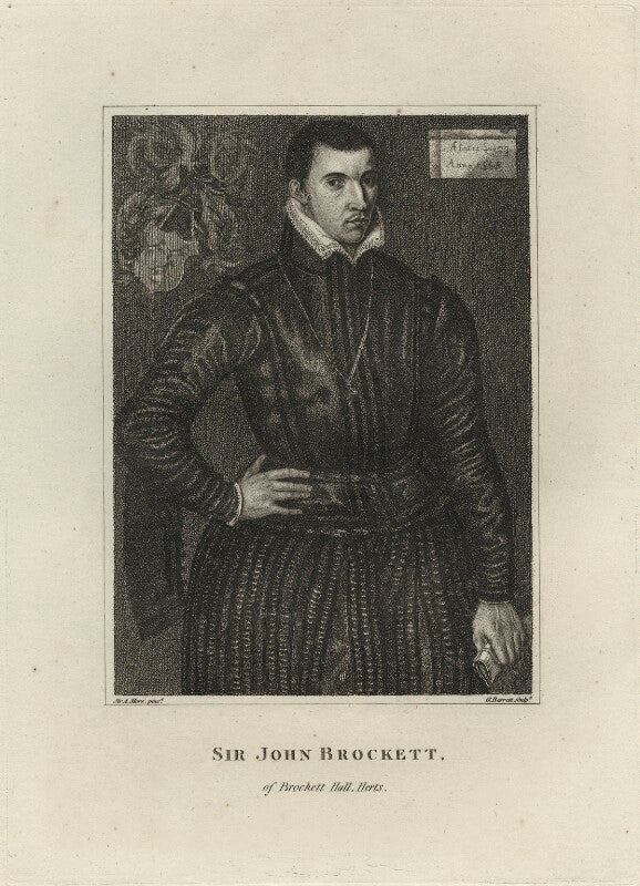 Sir john brockett npg d25439