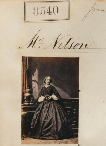 Matilda Nelson (née Carter) ('Mrs Nelson') NPG Ax58362