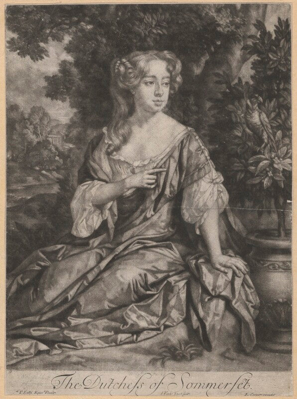 Elizabeth seymour (née percy), duchess of somerset npg d4261