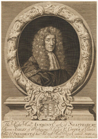 Anthony Ashley-Cooper, 1st Earl of Shaftesbury NPG D11017