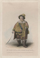 William Dowton as Sir John Falstaff in 'The Merry Wives of Windsor' NPG D45794