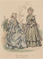 Walking and visiting dress, May 1843 NPG D47916