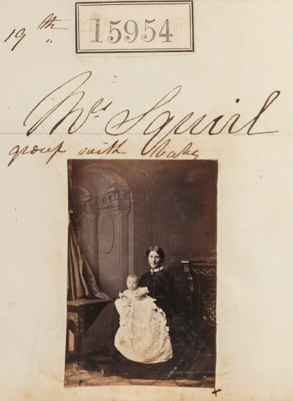 Mrs squirl and unknown baby npg ax63884