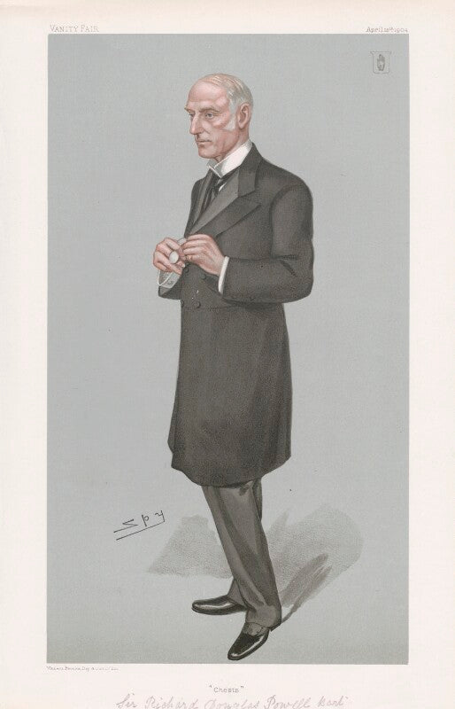 Sir richard douglas powell, 1st bt ('men of the day. no. 915. "chests"') npg d45220