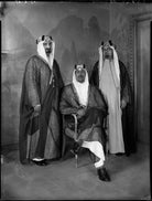 Youssef Yassin; Saud bin Abdul Aziz, King of Saudi Arabia; Hafiz Wahba NPG x152985
