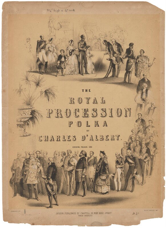 The royal procession polka npg d47394