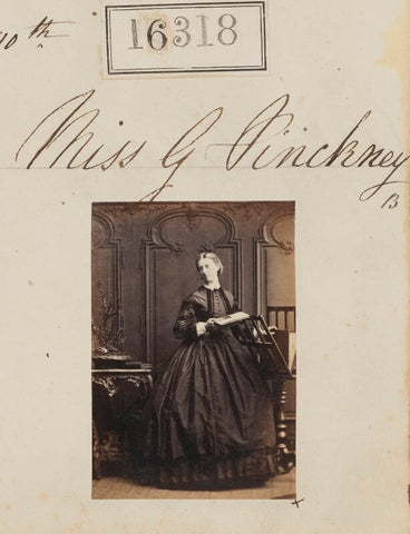 Miss G. Pinckney NPG Ax64232