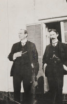 Goldsworthy Lowes Dickinson and Bertrand Russell NPG Ax160722