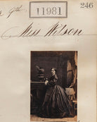 Miss Wilson NPG Ax61658