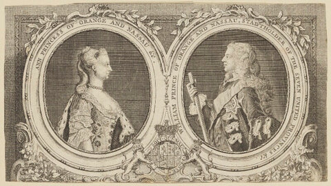 Anne, Princess Royal and Princess of Orange; William Charles Henry Friso, Prince of Orange NPG D17091