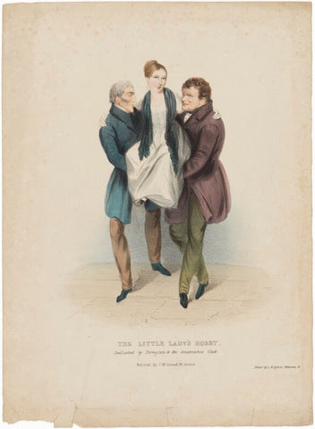 'The Little Lady's Hobby' (including Arthur Wellesley, 1st Duke of Wellington; Queen Victoria) NPG D33584