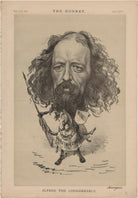 Alfred Tennyson, 1st Baron Tennyson ('Alfred the Considerable') NPG D48313