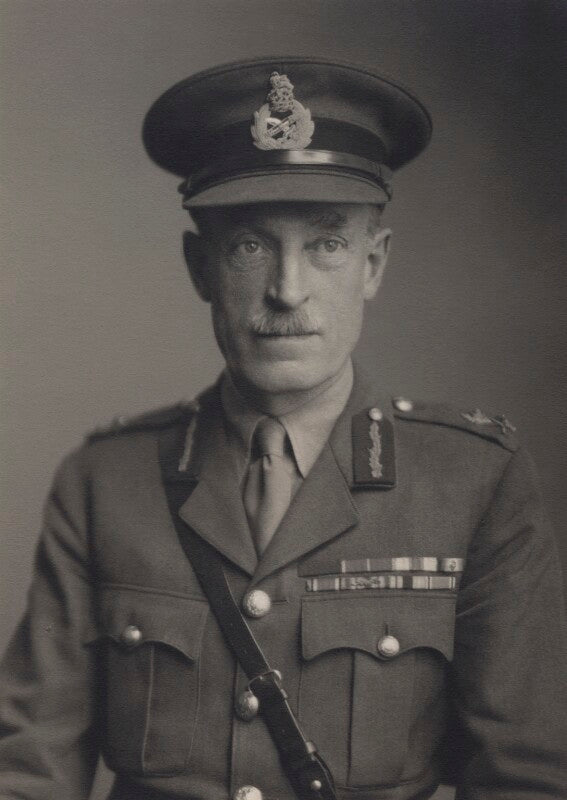 Sir eustace francis tickell npg x169648