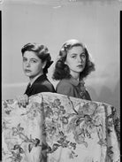 Stella Ward (née Carcano y Morra), Viscountess Ednam; Ana Inez Astor (née Carcano y Morra) NPG x195642