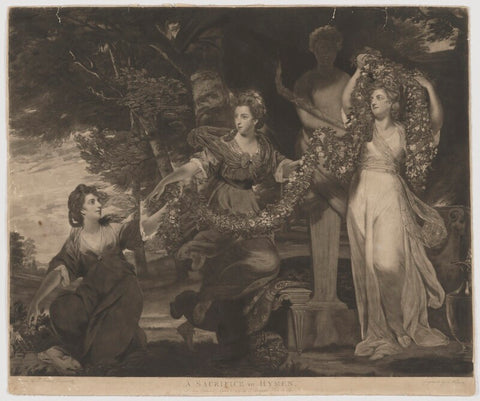 'A Sacrifice to Hymen' NPG D32373