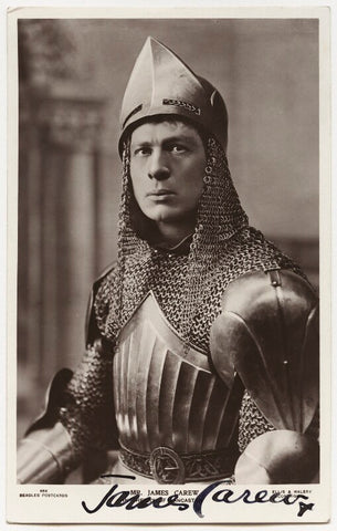 James Carew as Henry of Lancaster in 'Henry of Lancaster' NPG x5630