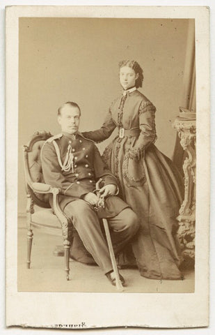 Alexander III, Emperor of Russia; Maria Feodorovna, Empress of Russia (Princess Dagmar) NPG Ax39918