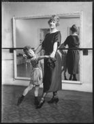 Madame Olivette's dance studio NPG x120783