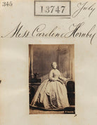 Miss Caroline Hornby NPG Ax63378