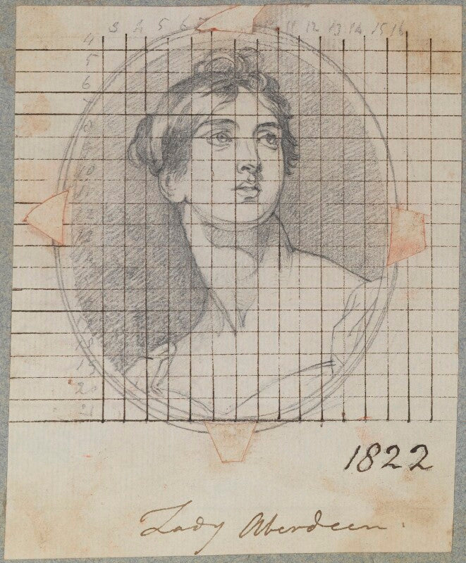 Catherine elizabeth gordon (née hamilton), countess of aberdeen npg d17736