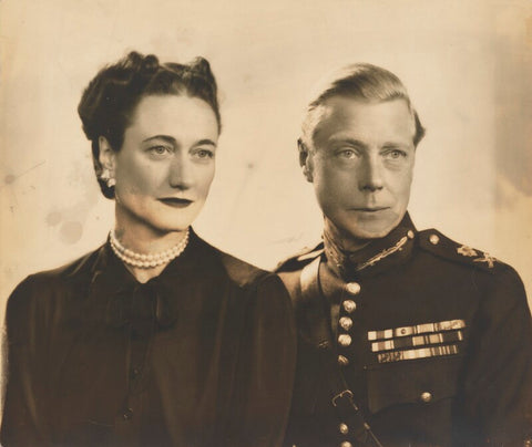 Wallis, Duchess of Windsor; Prince Edward, Duke of Windsor (King Edward VIII) NPG x35863