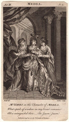 Mary Ann Yates as Medea in Glover's 'Medea' NPG D8935