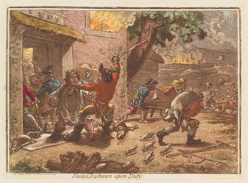 'united irishmen upon duty' npg d12653