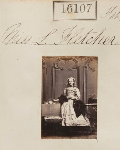 Miss L. Fletcher NPG Ax64027