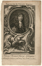 Henry Bennet, 1st Earl of Arlington NPG D16726