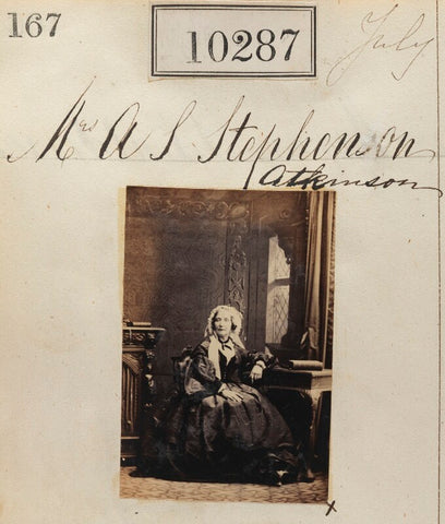 Mrs A. Stephen Atkinson NPG Ax60001