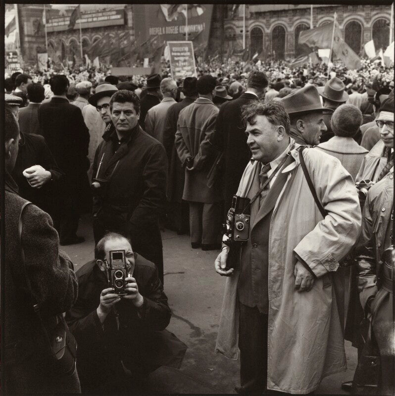 Photographers in red square, moscow npg x134758