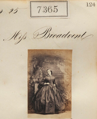 Miss Broadvent NPG Ax57275