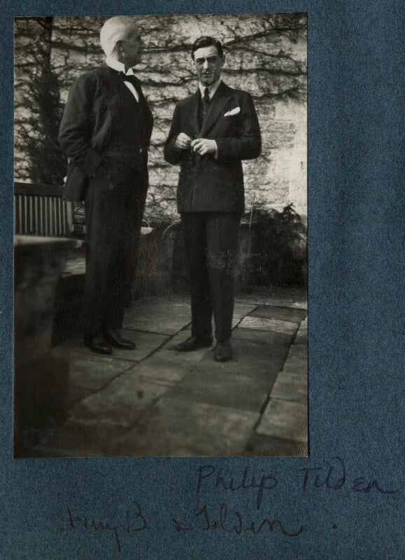 Lord henry cavendish bentinck; philip tilden npg ax142485